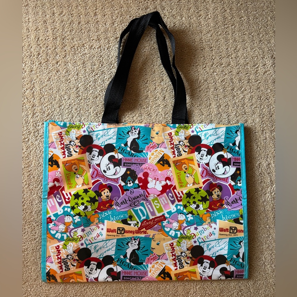 Disney Reusable Shopper Tote Bag From Disneyworld
